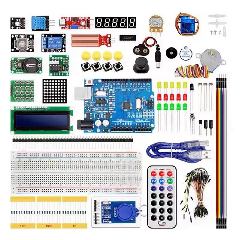 Diy Electronics Learning Kit - Kit Inicial ABDE-RFID para Arduino UNO