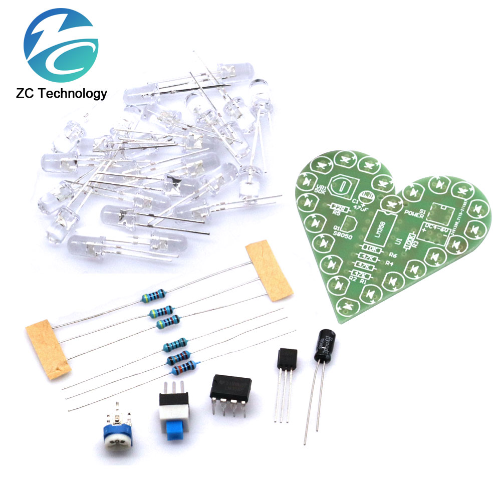 Diy Electronics Project Kit - Diy kit de respiração da forma