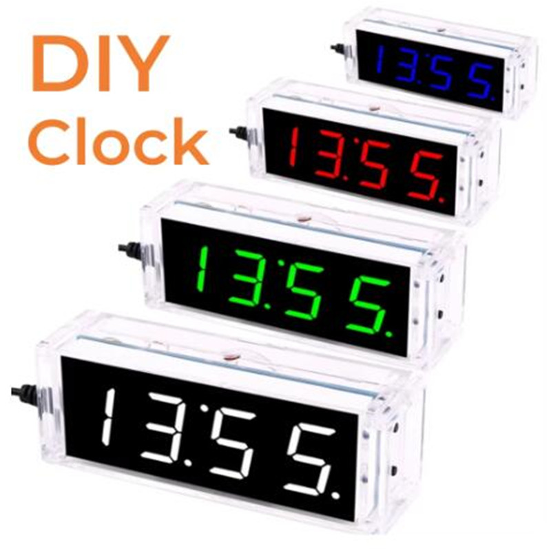 Diy Electronics Learning Kit - Diy relógio digital kit display data