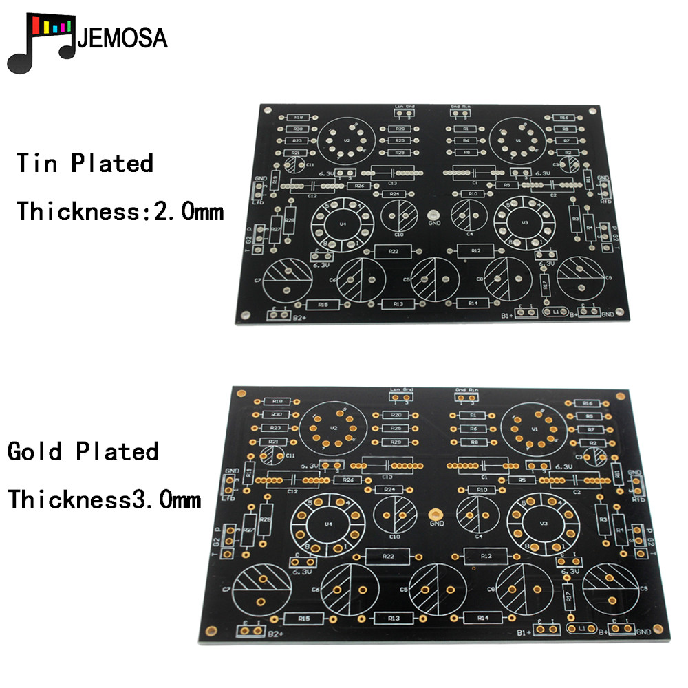 Diy Audio Electronics Kit - Áudio Single-Ended Amplificadores Board, Projetos DIY,