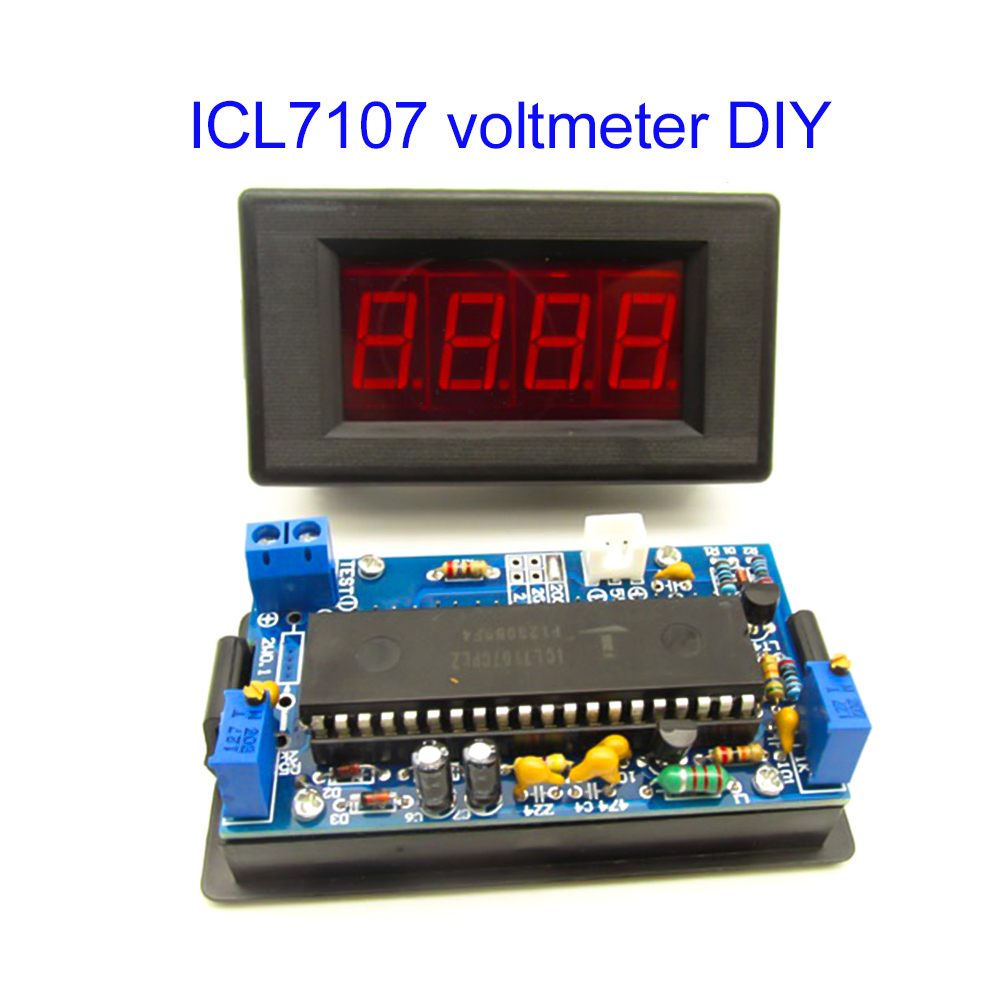 Kit DIY de Peças para Voltímet - Diy Electronics Project Kit avaliação e preço