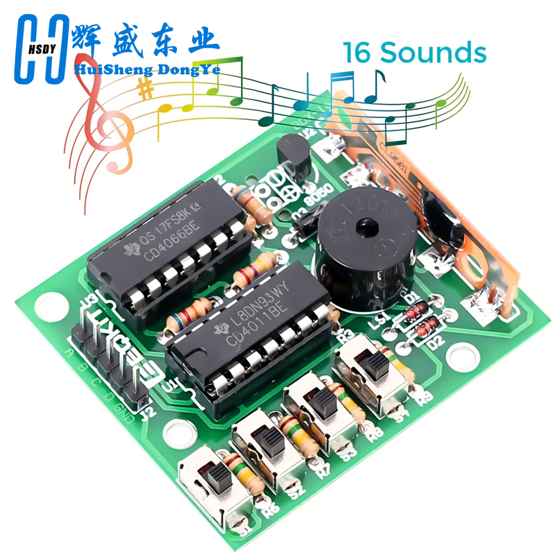 16 caixa de som de música-16 p - Diy Electronics Learning Kit avaliação e preço