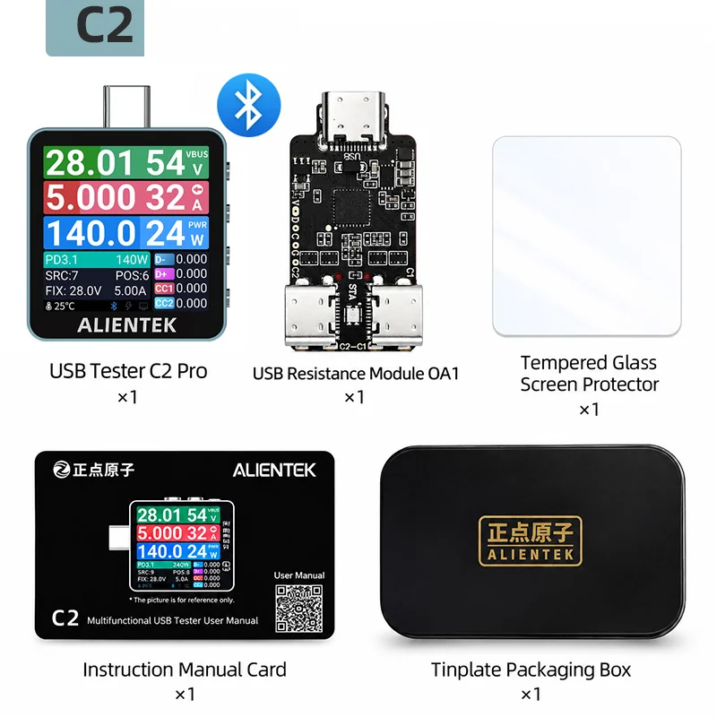 ALIENTEK C2 Testador de Tela C - Logic Analyzer Usb avaliação e preço