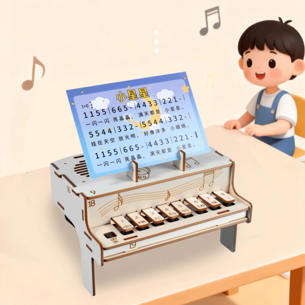 Kit de Montagem DIY de Piano E - Diy Electronics Learning Kit avaliação e preço